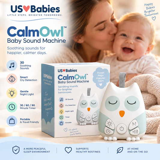 US Babies CalmOwl Baby Sound Machine