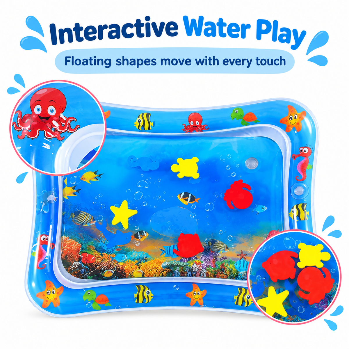 Tummy Time Water Play Mat