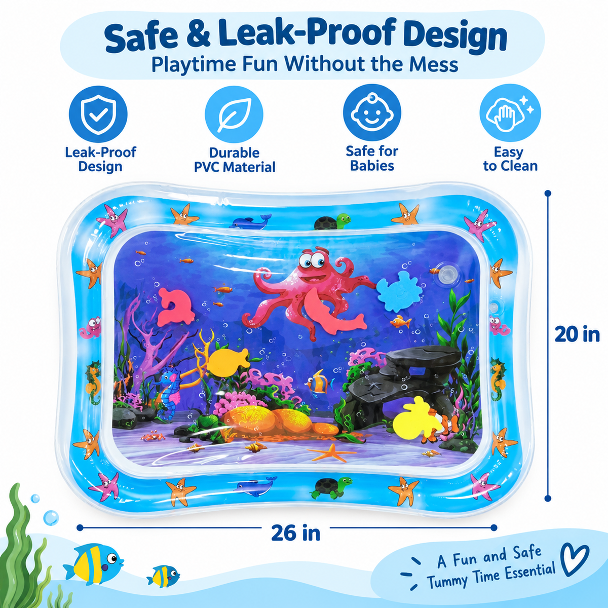Tummy Time Water Play Mat