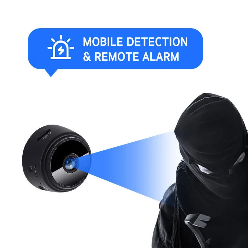 Mini Camera Wi Fi 1080 HD - Home Security with Night Vision