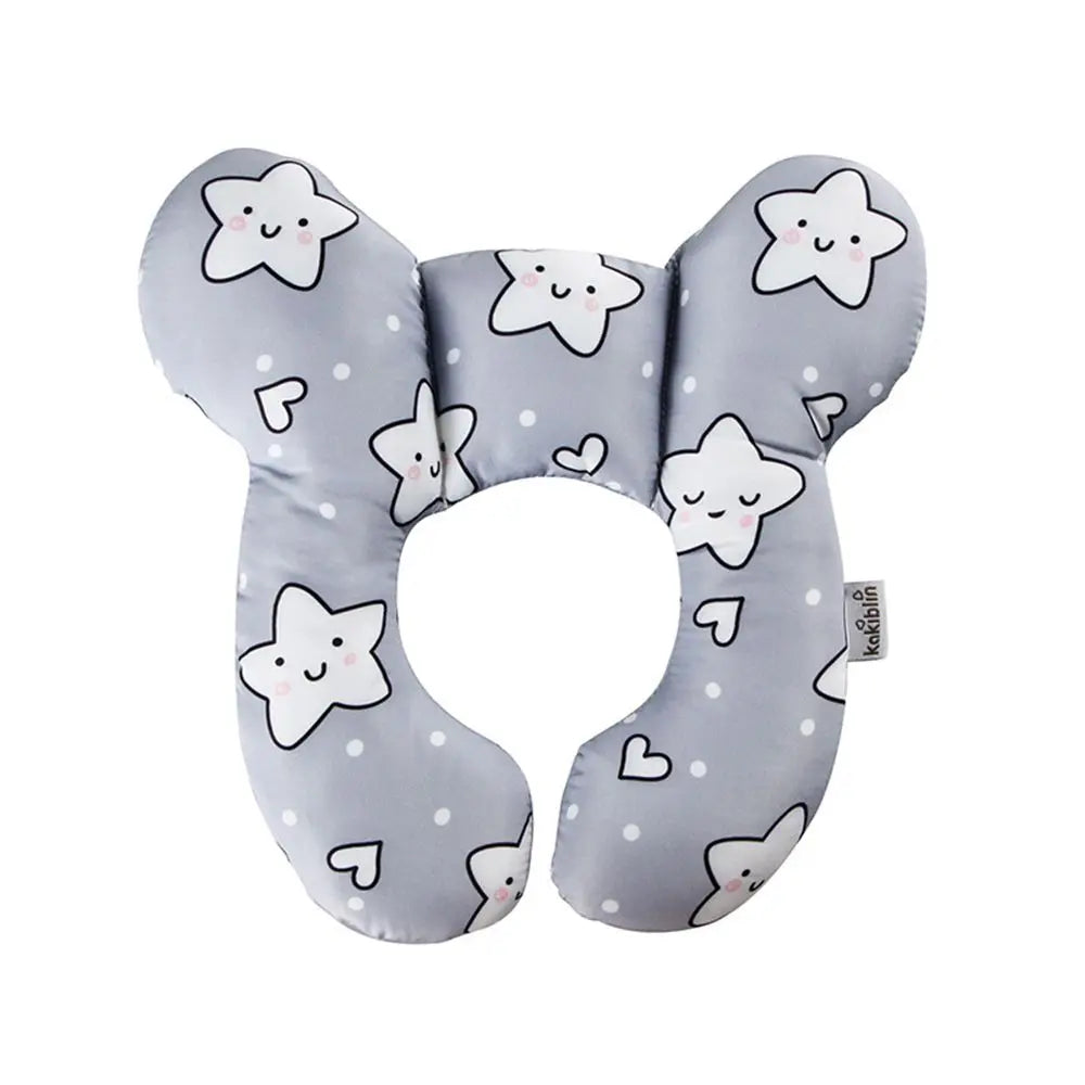 Protective Travel Car Seat Head And Neck Pillow Soft Neck Support Pillow Children U Shape Headrest Head Protection Cushion